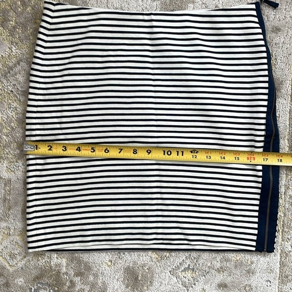 Madewell Eventide Striped Side Zip Skirt Medium - Picture 13 of 15